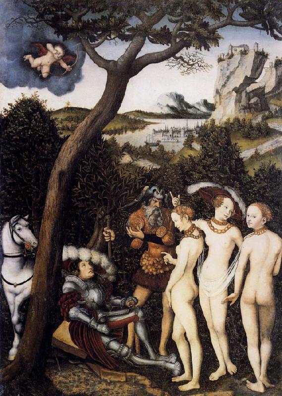 Cranach, Lucas il Vecchio Recreation by our Gallery oil painting image